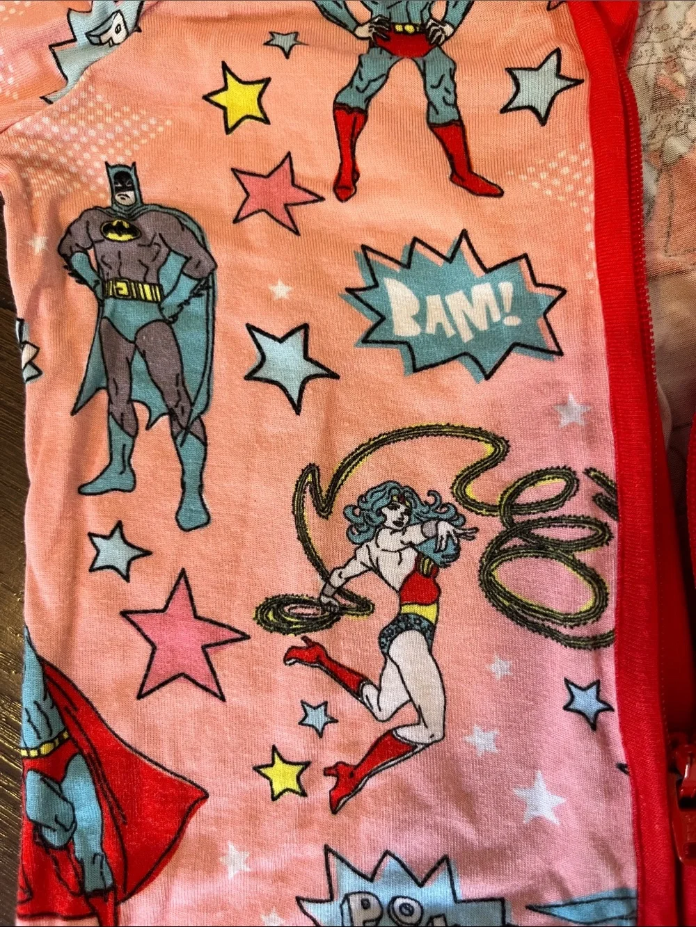Little Sleepies x DC Pink Super Hero Footies